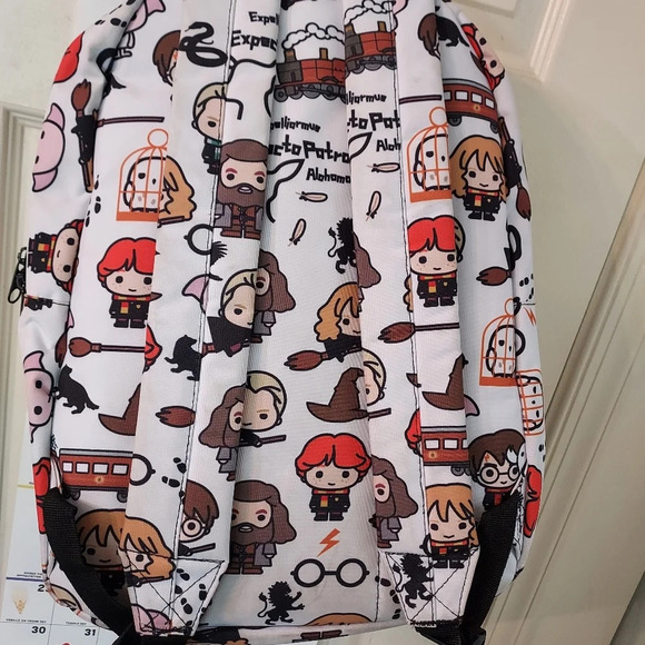 Harry Potter Laptop Backpack Chibi Characters Art Sublimated Bag - Picture 9 of 13